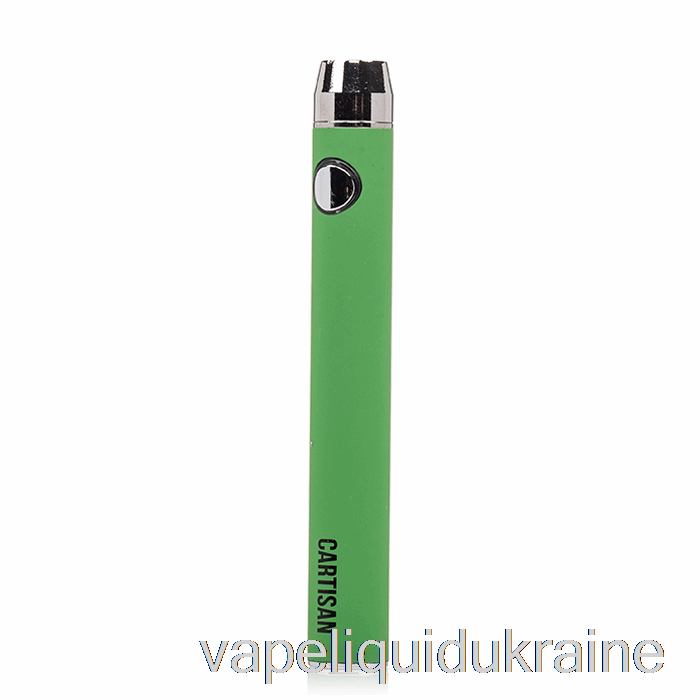 Vape Liquid Ukraine Cartisan Button VV 900 Dual Charge 510 Battery [Micro] Green